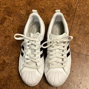 Adidas size 7 with cloud foam comfort